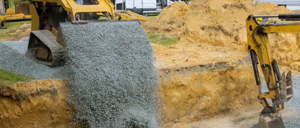 backfill the trench