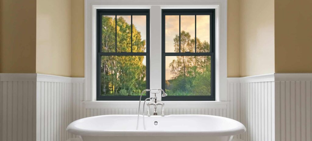 double-hung window