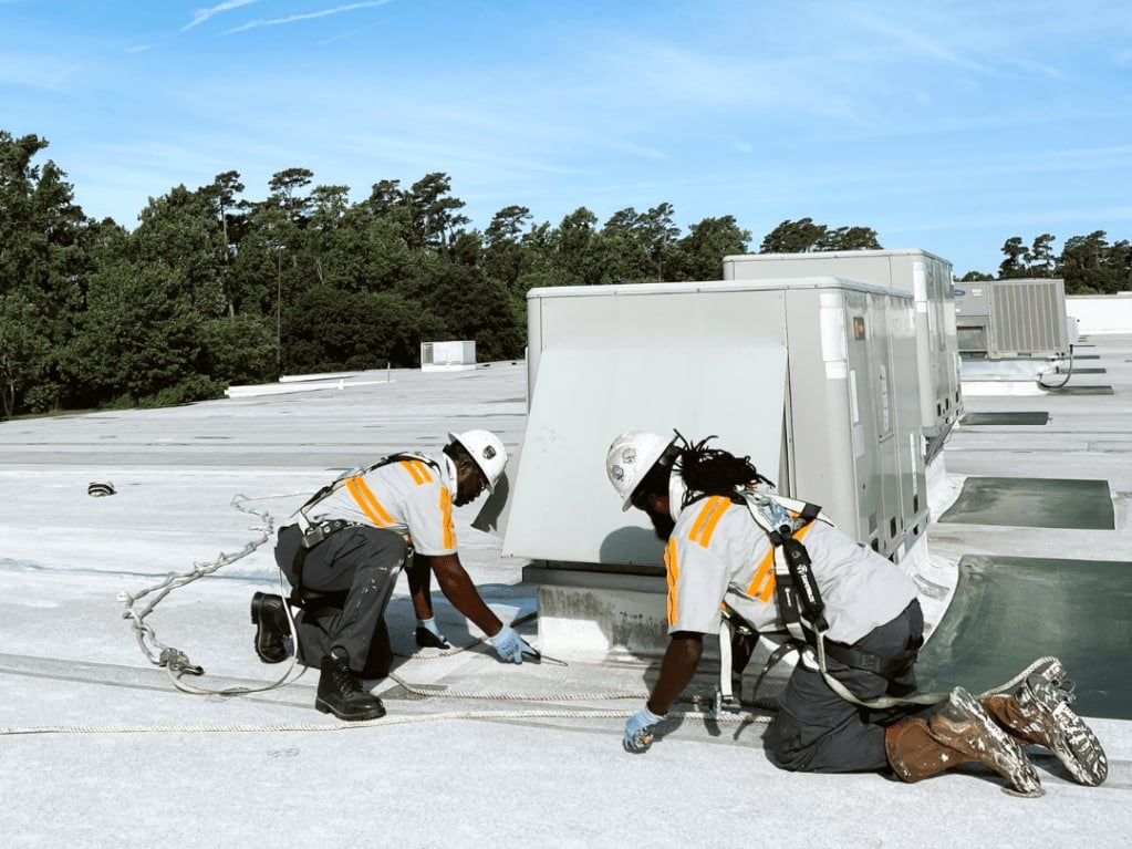 Local Commercial Roofing Service roof maintenance