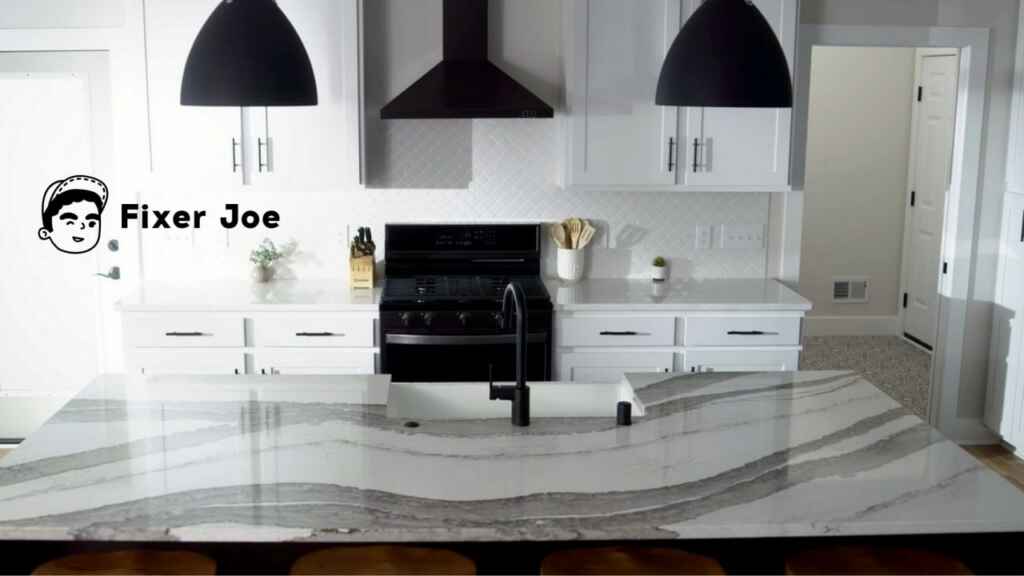 Countertop installation with appliances